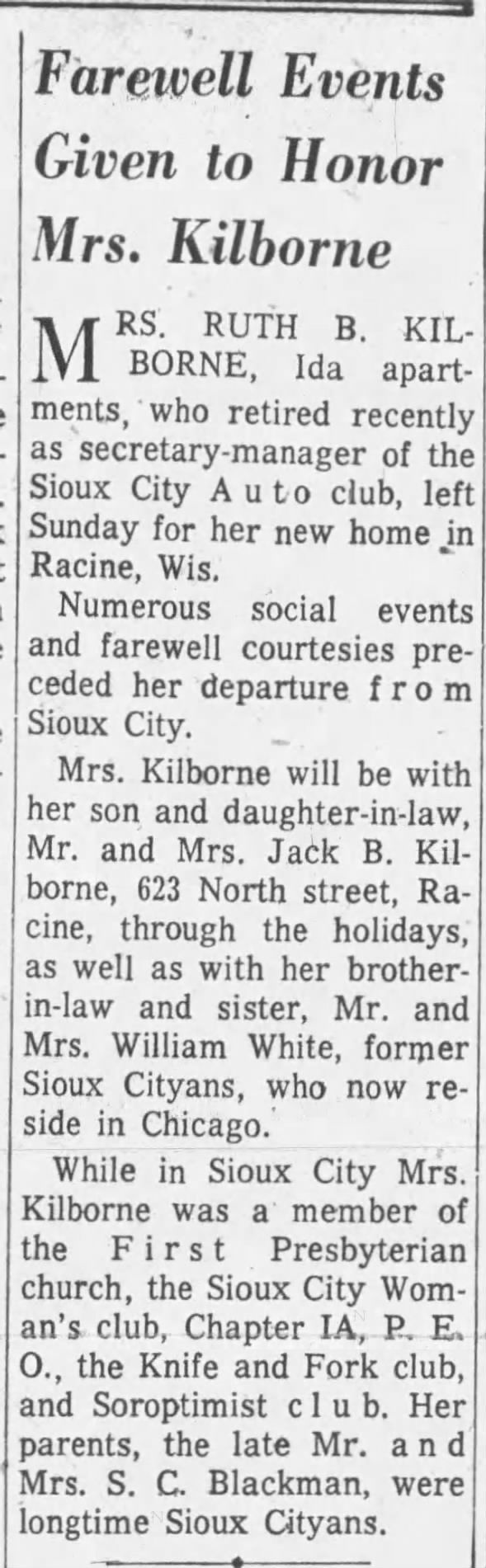 Clipping from Sioux City Journal